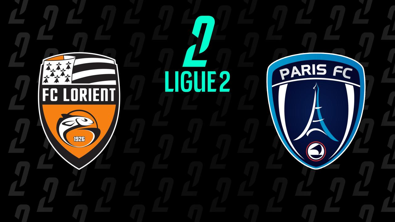 Ligue 2: FC Lorient - Paris FC (Ligue 2)