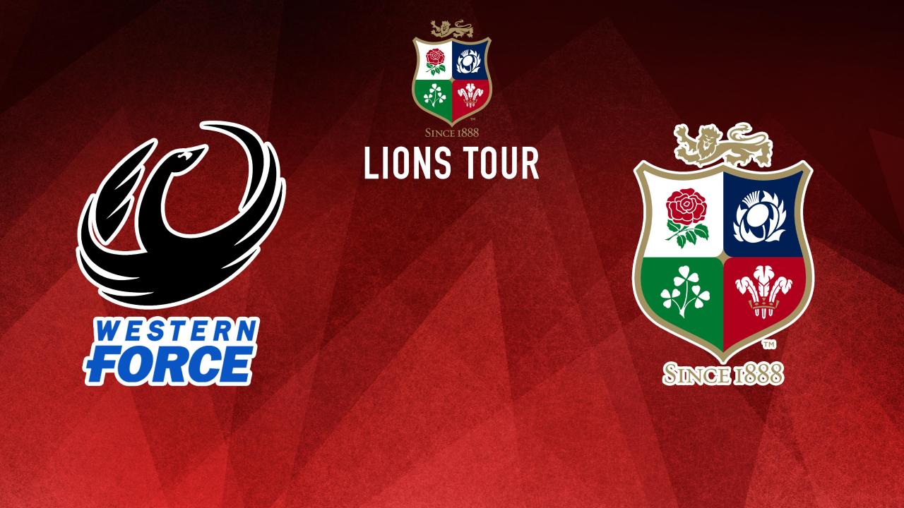 Western Force - British & Irish Lions