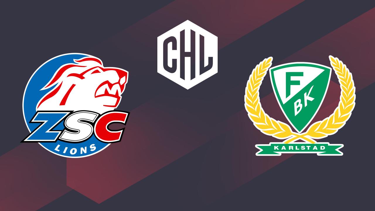 Lední hokej: CHL, finále ZSC Lions - Färjestad
