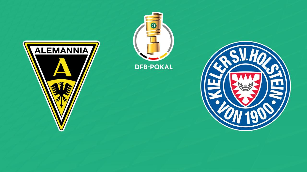 DFB-Pokal: Alemannia Aachen - Holstein Kiel