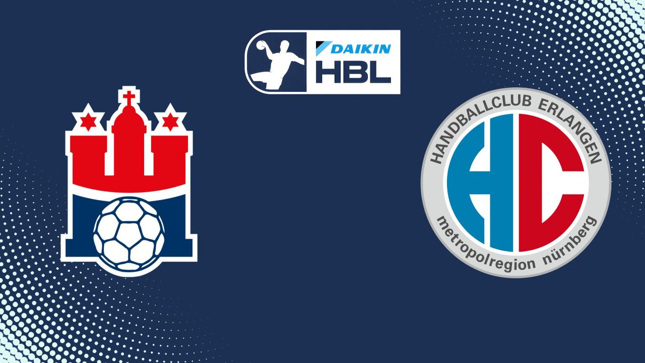Házenkářská Bundesliga: HSV Hamburg - HC Erlangen (Házenkářská Bundesliga, německé házenkářské Bundesligy)