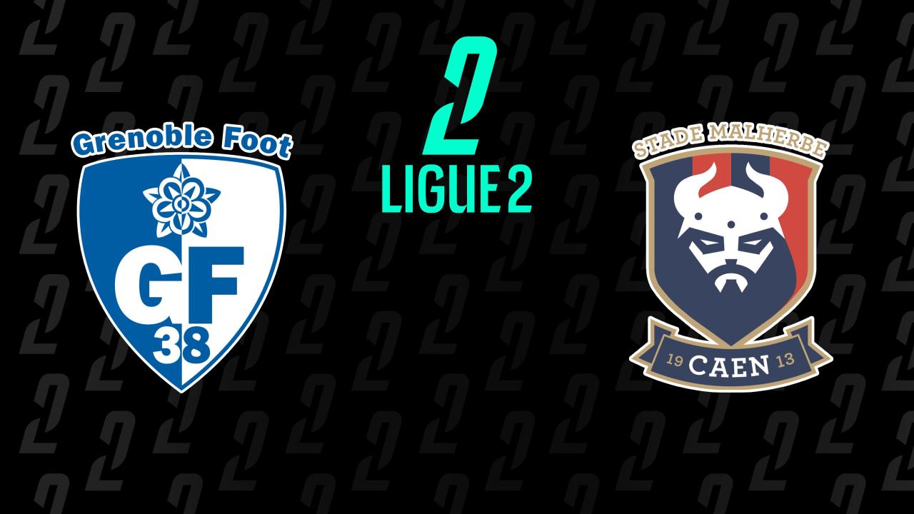 Ligue 2: Grenoble Foot 38 - SM Caen (Ligue 2)