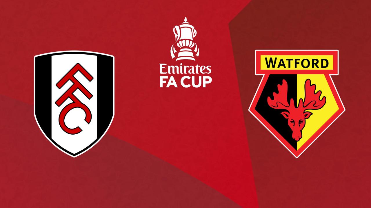 FA Cup: Fulham FC - Watford FC (FA Cup, fotbalového poháru FA Cup)