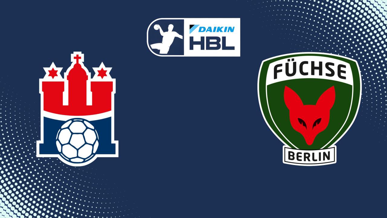 Házenkářská Bundesliga: HSV Hamburg - Füchse Berlin (Házenkářská Bundesliga, německé házenkářské Bundesligy)