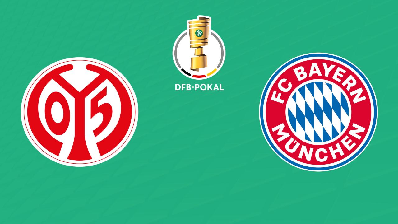 DFB-Pokal: 1. FSV Mainz 05 - Bayern Mnichov (DFB-Pokal)