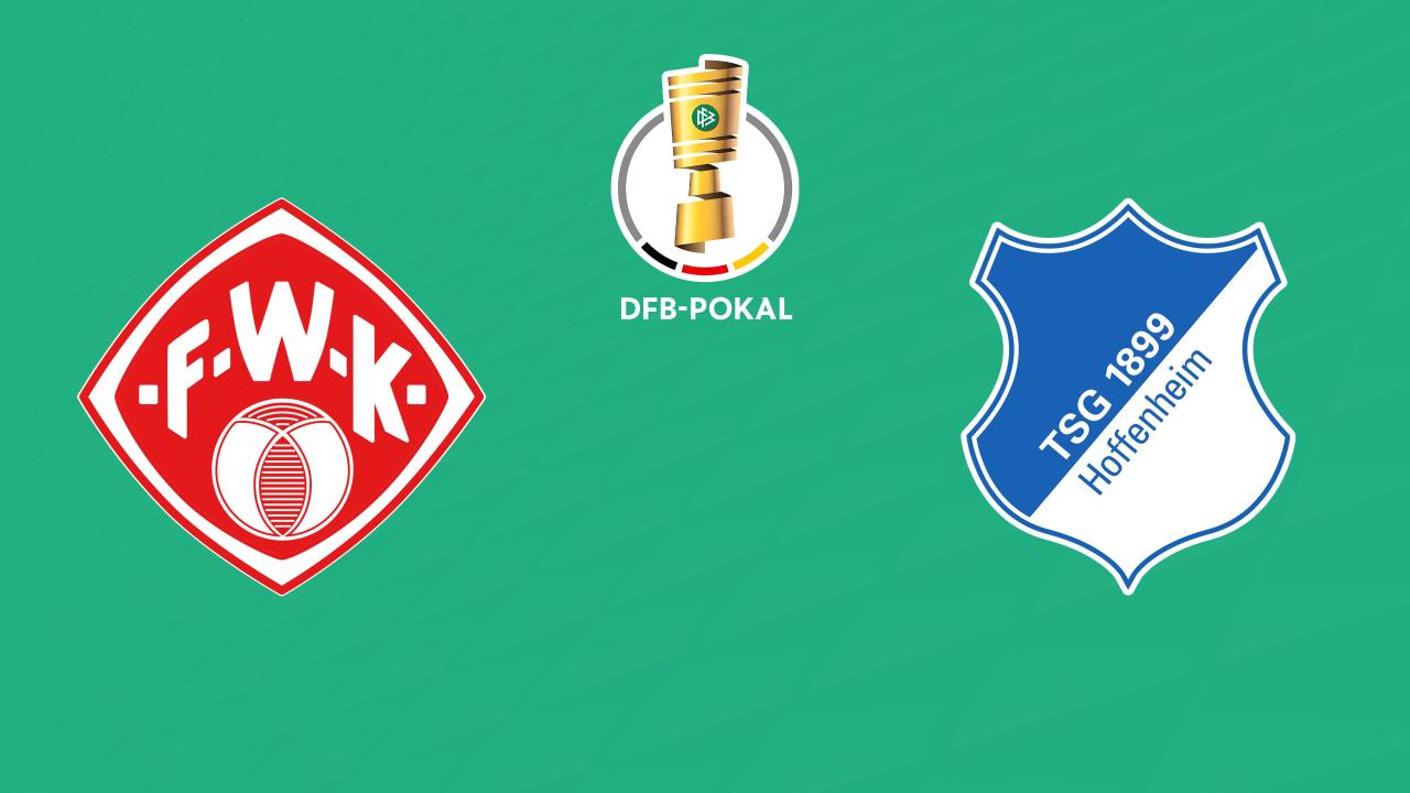 DFB-Pokal: Würzburger Kickers - TSG Hoffenheim
