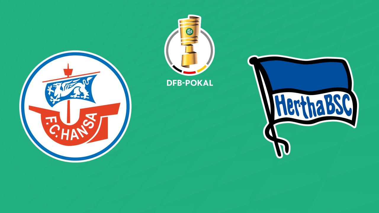 DFB-Pokal: Hansa Rostock - Hertha BSC