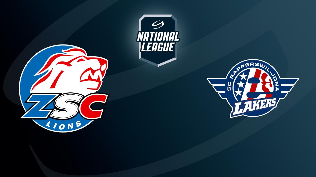 Lední hokej: Národní liga, základní část, ZSC Lions - Rapperswil