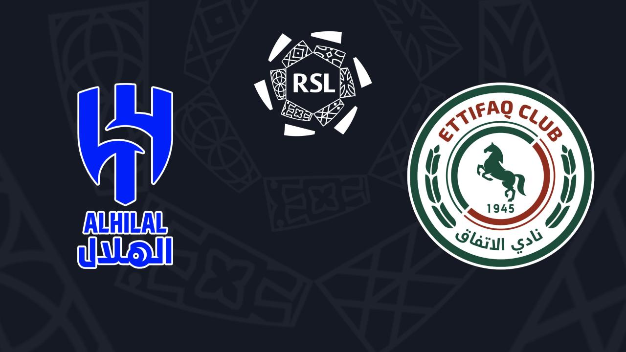 Fotbal: Saudi Pro League, 10. kolo, Al Hilal - Al Ettifaq