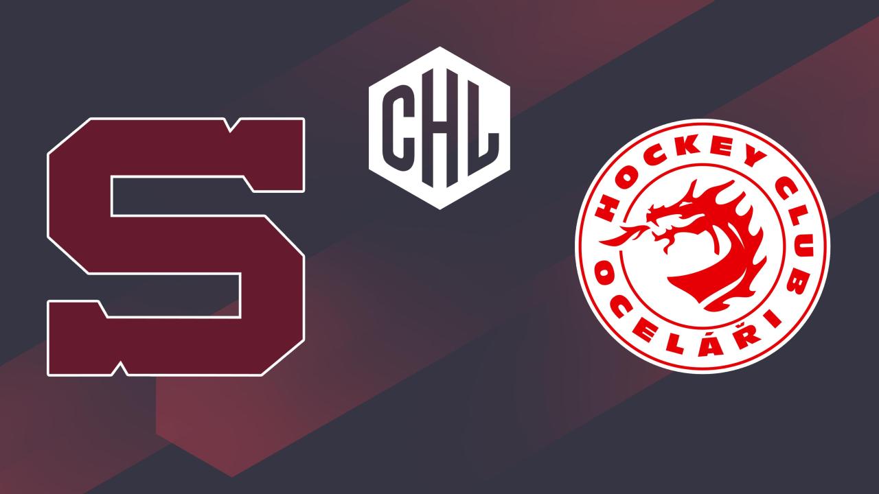 Lední hokej: CHL, Kolo 16, hra 1, Sparta Praha - Oceláři Třinec