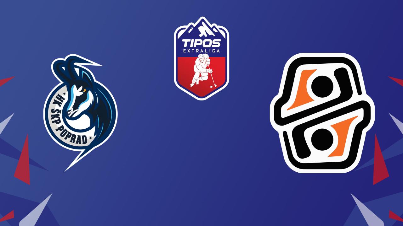 Lední hokej: Tipos Extraliga, základní část HK Poprad - HC Košice