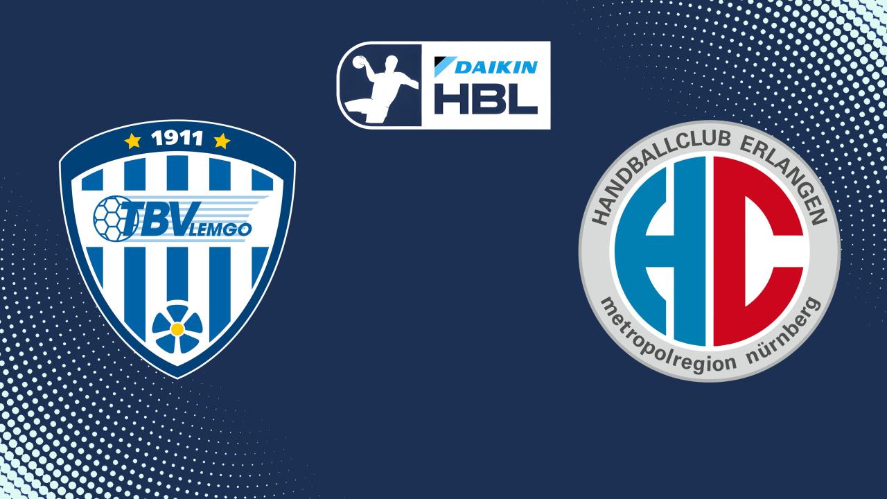 Házenkářská Bundesliga: TBV Lemgo Lippe - HC Erlangen