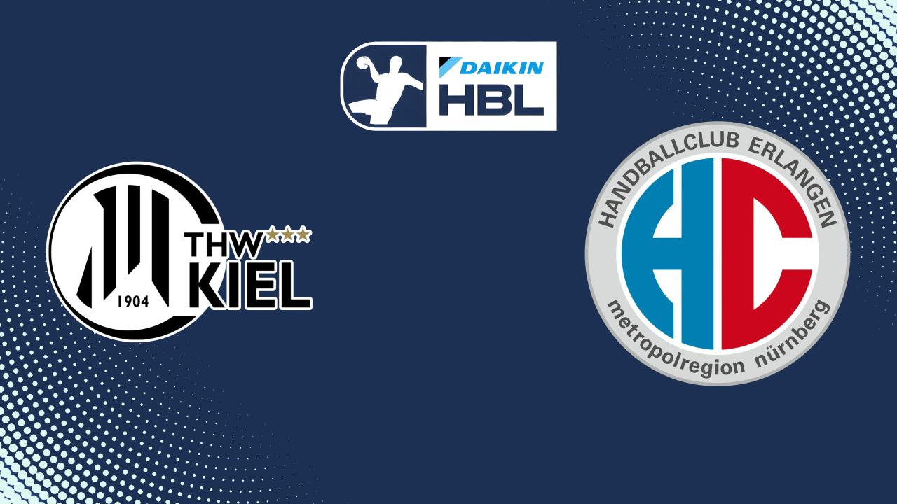 Házenkářská Bundesliga: THW Kiel - HC Erlangen