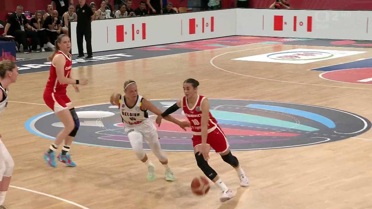 ME v basketbalu žen 2025 (Belgie - Česko)