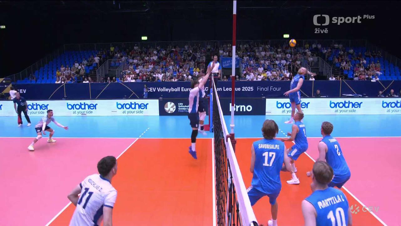 Zlatá Evropská liga mužů 2025 (Řecko - Finsko)