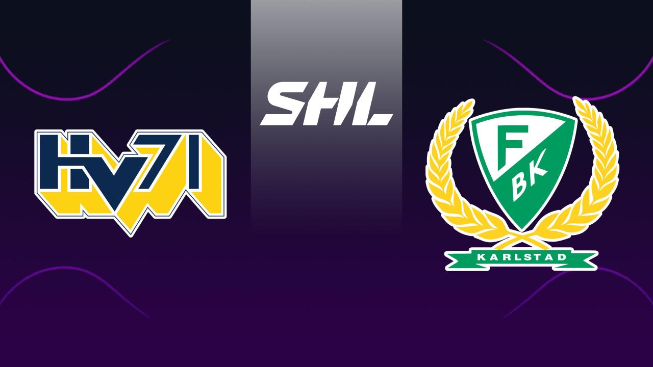 Lední hokej: SHL, základní část, HV 71 - Färjestad