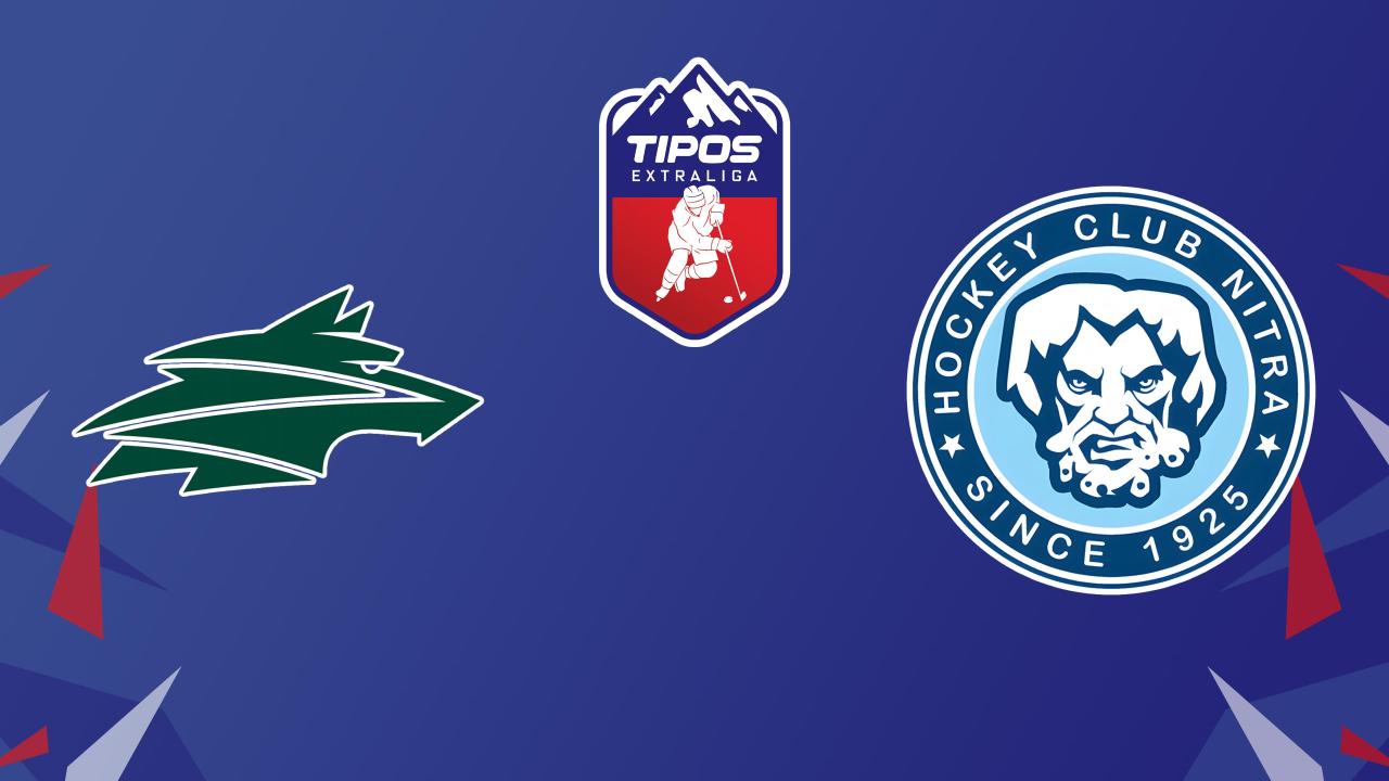 Lední hokej: Tipos Extraliga, semifinále, 3. zápas, DOXXbet Vlci Žilina - HK Nitra