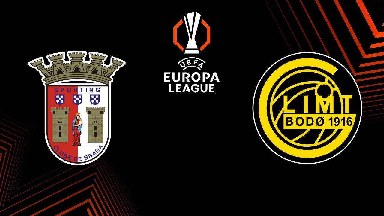 Fotbal: Evropská liga, Ligová fáze, Braga - Bodø/Glimt