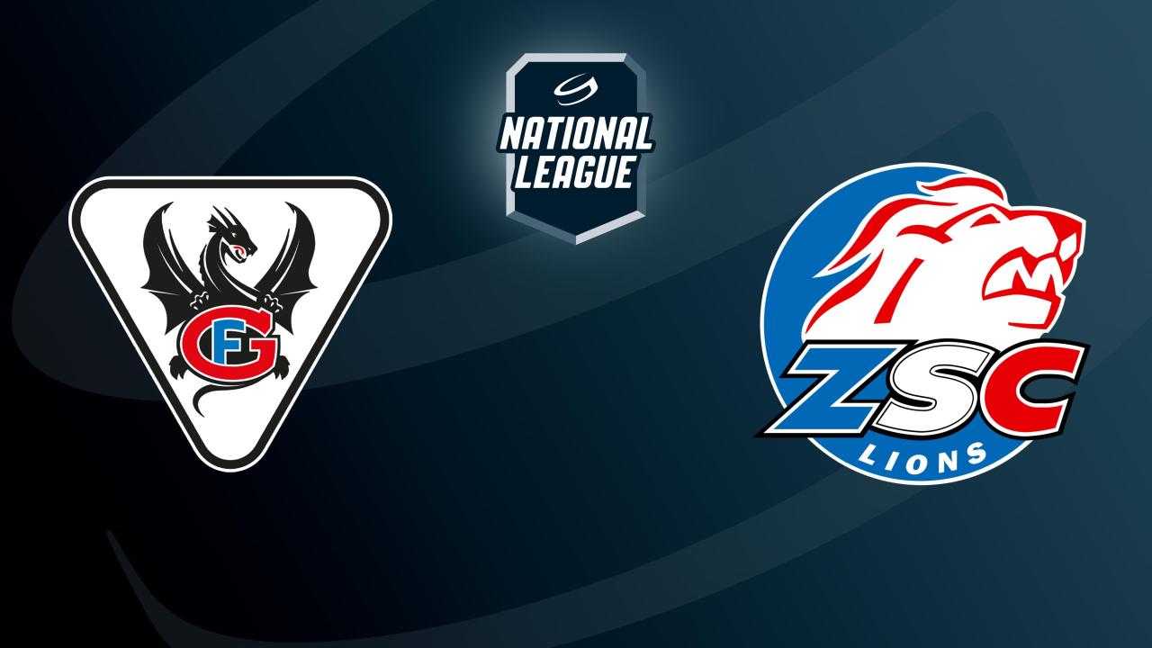 Lední hokej: Národní liga, základní část Fribourg - ZSC Lions